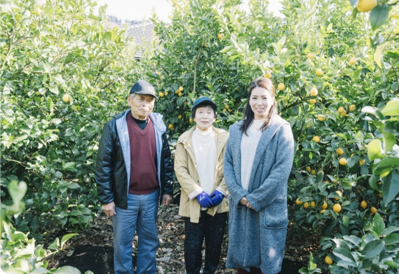 写真：レモン農家